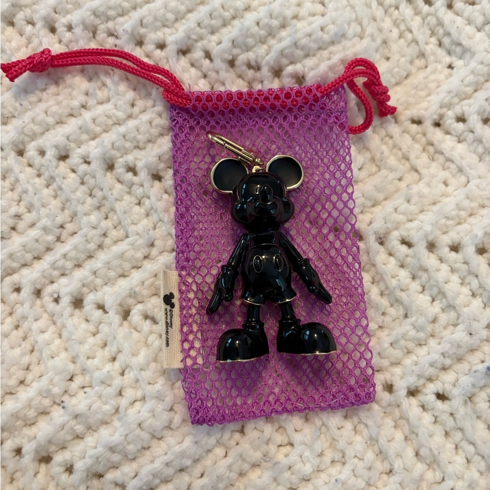 Baublebar Disney Mickey Mouse black bag charm - Picture 4 of 4